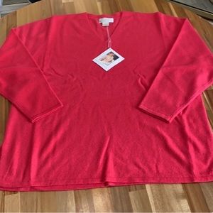 NWT Precious Fibers 100% Cashmere Sweater